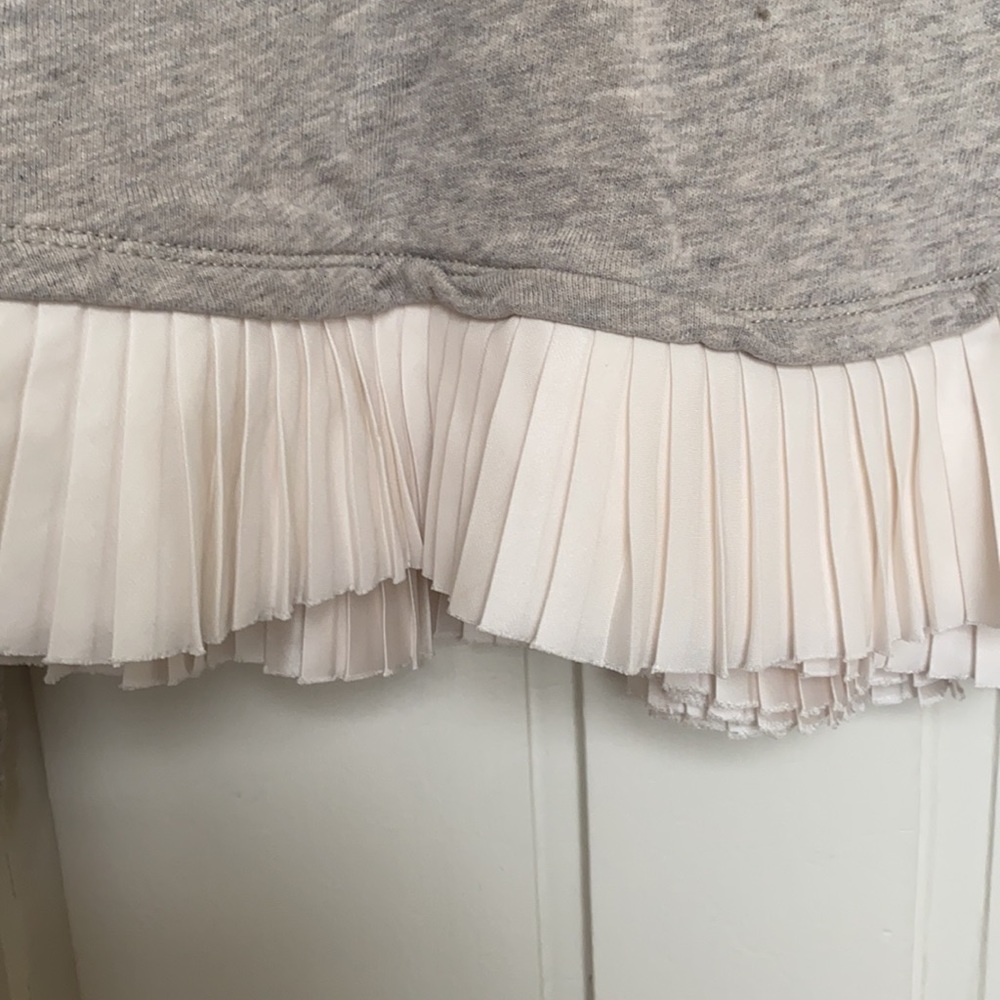 Jcrew Sweatshirt With Flutter Bottom - image 3